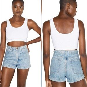 American Apparel highrise shorts size 28